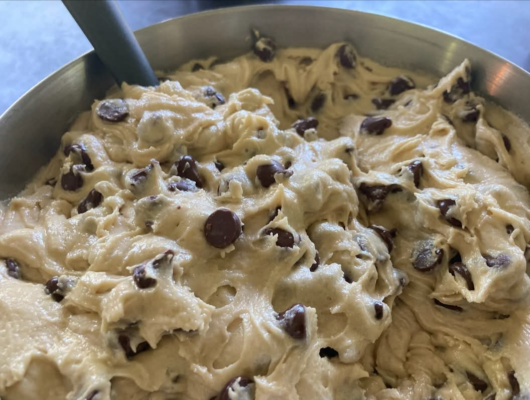 Patriotic ice cream cookies
